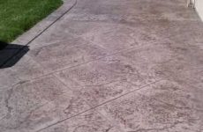 Stamped Concrete Patio Lemon Grove